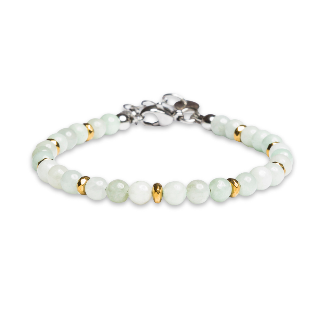 Bracciale Respiro d'Oceano in Giada