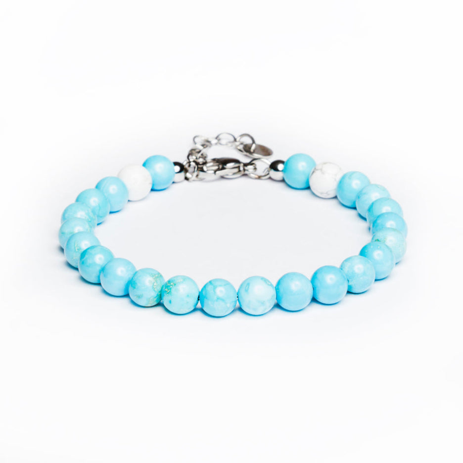 Bracciale Nila in Howlite turchese