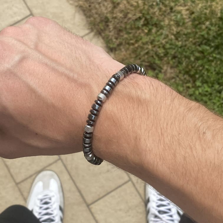 Bracciale Navàl 2.0 in ematite
