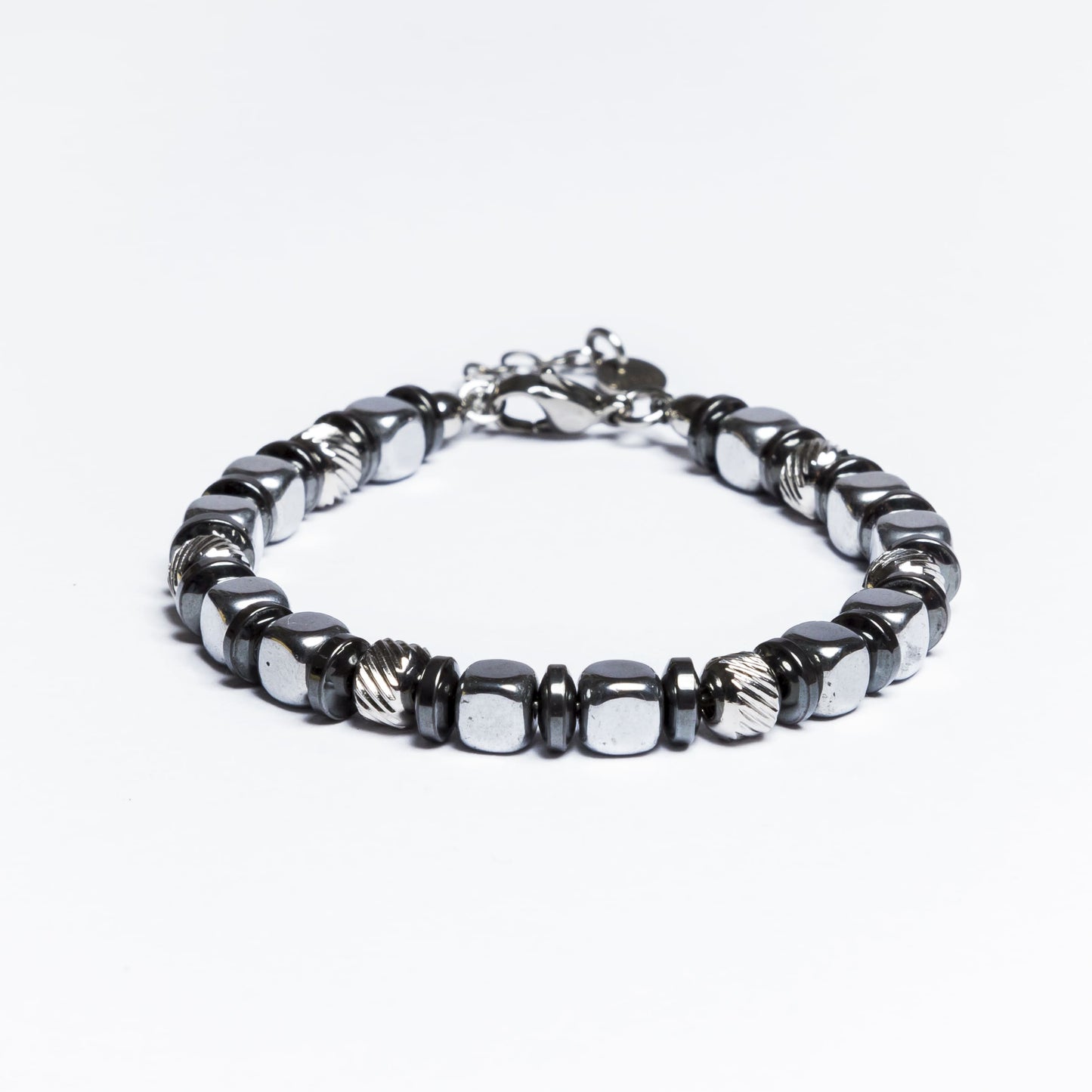 Bracciale Navàl in Ematite color Argento