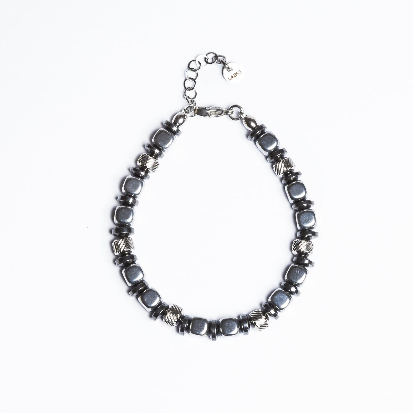 Bracciale Navàl in Ematite color Argento