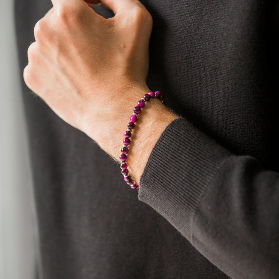 Bracciale Signoria in occhio di tigre