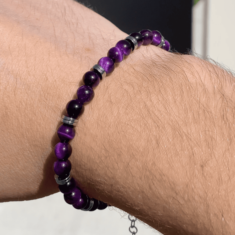Bracciale Signoria in occhio di tigre