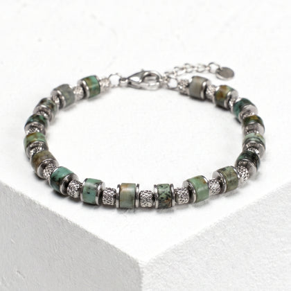 Eden-Armband aus afrikanischem Jaspis | 6 mm