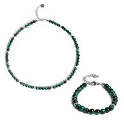 Set Collana + Bracciale Doge | Smeraldo Verde