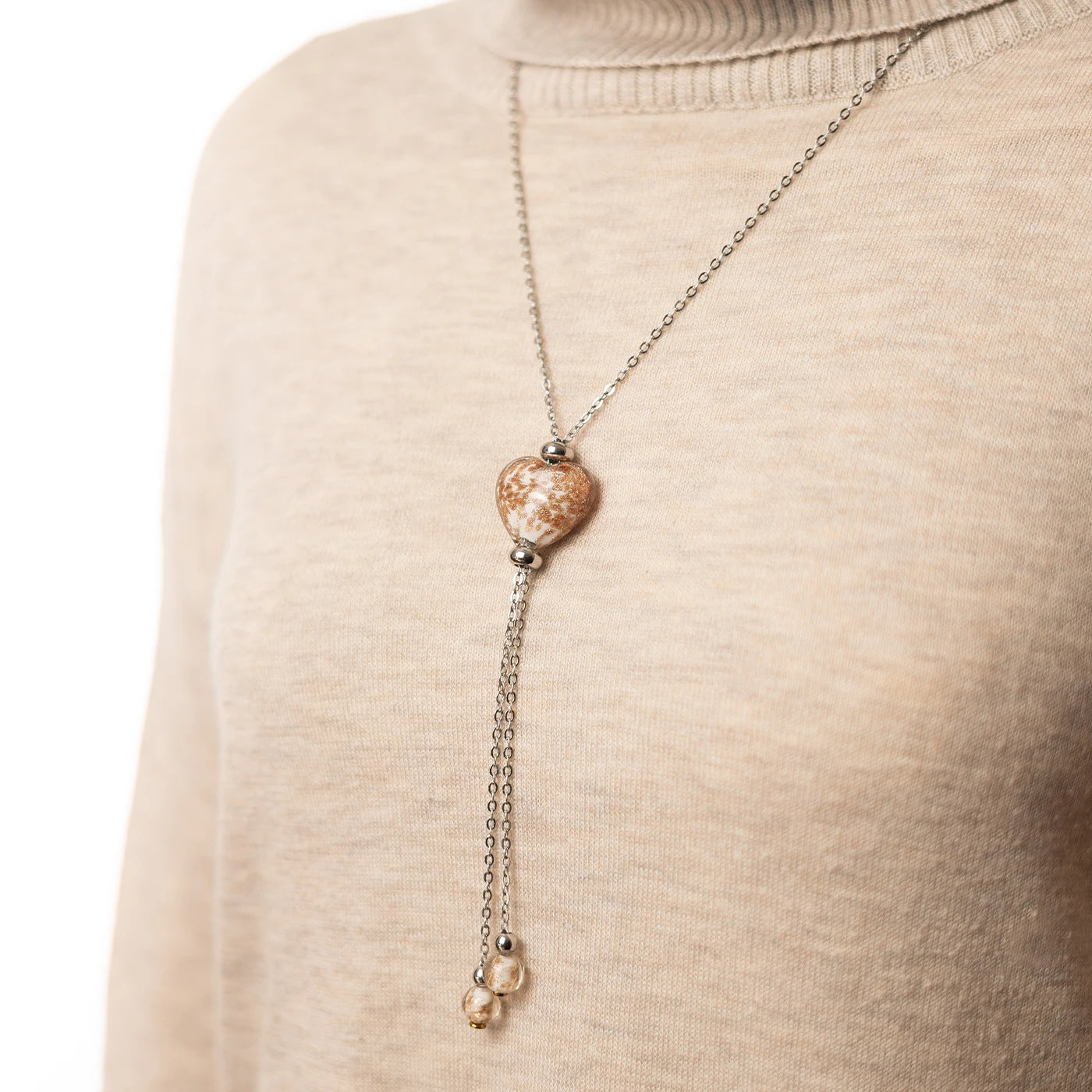 Collana Laguna in vetro di Murano