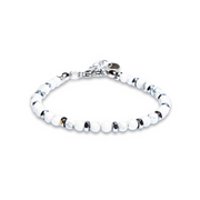 Bracciale Silenzio in Aulite bianca