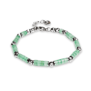Bracciale Eclisse in agata verde