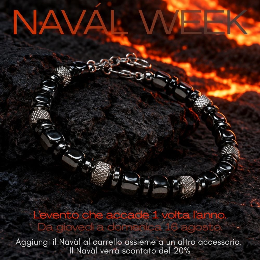 Bracciale Navàl in ematite | 6mm