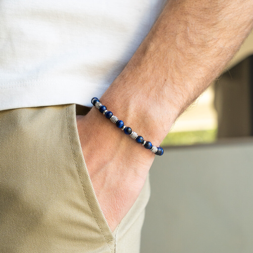 Bracciale Eleganza in occhio di tigre | 6mm