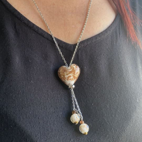 Collana Laguna in vetro di Murano