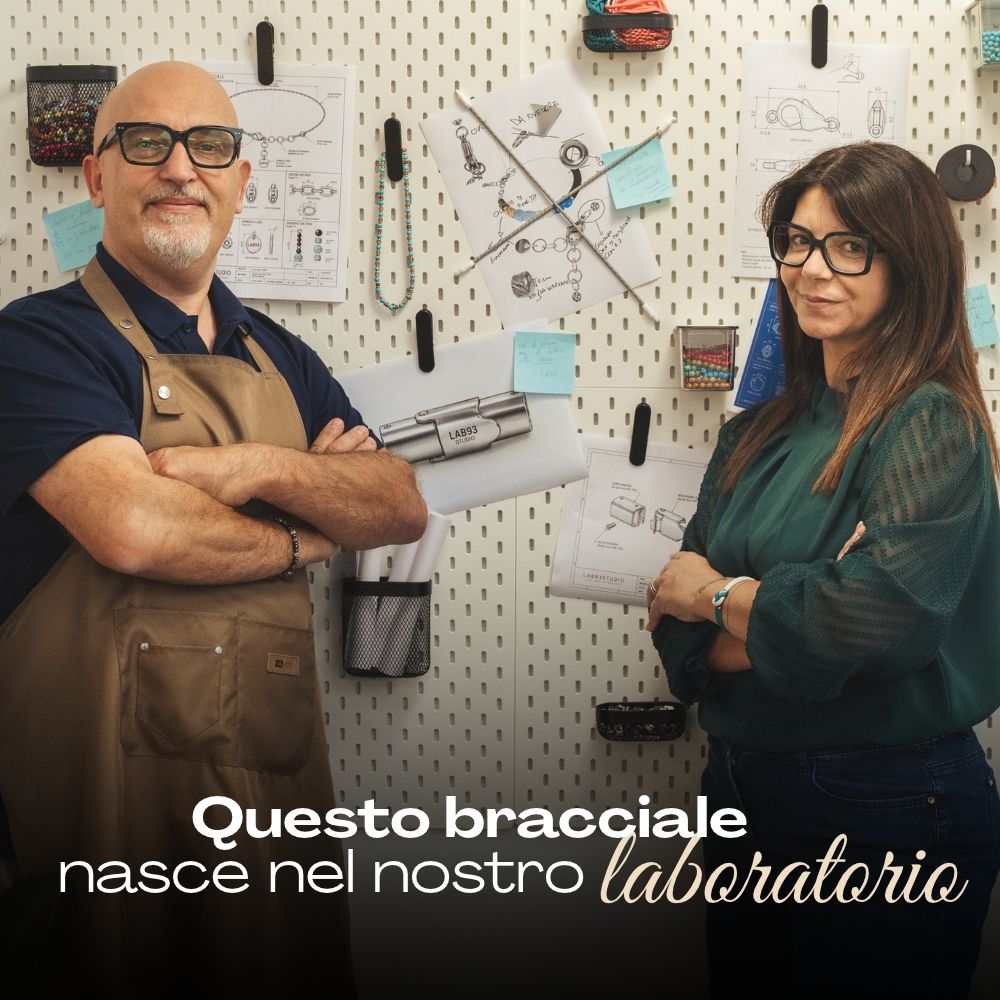 Bracciale Astra in meteorite e agata | 8mm