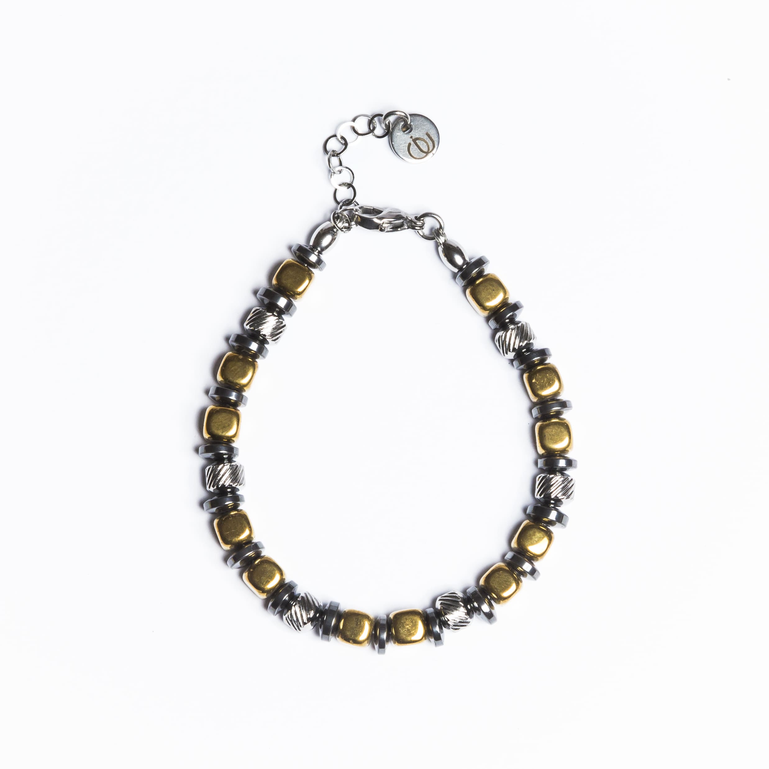 Bracciale Navàl in Ematite color Oro