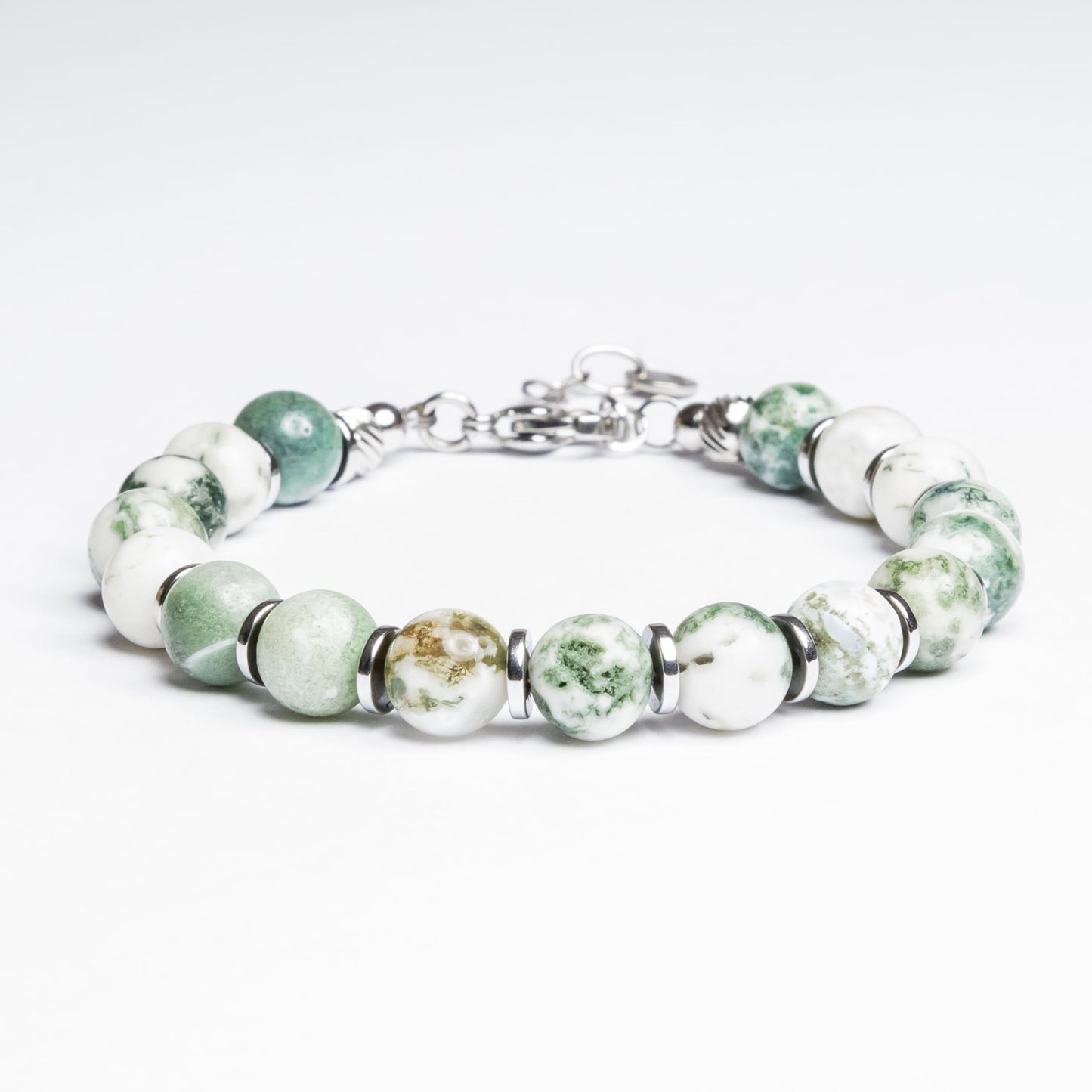 Bracciale Maestrale in Agata Muschiata