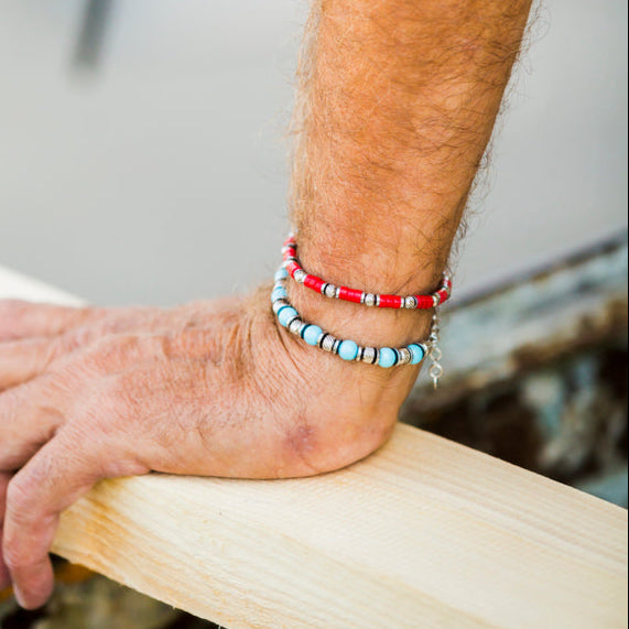 Bracciale Aria in agata rossa