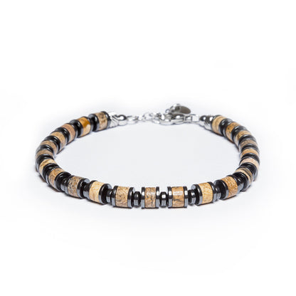 Bracciale Adamello in Jasper Australiano ed ematite