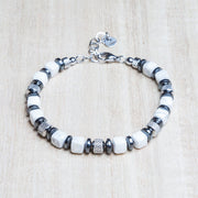 Bracciale Hermé in aulite bianca