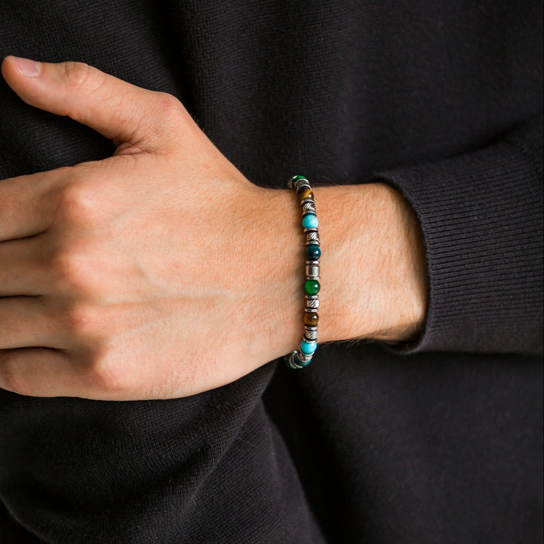 Bracciale Reinbov in occhio di tigre