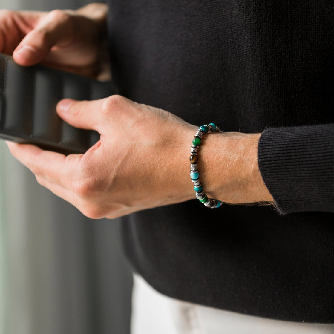 Bracciale Reinbov in occhio di tigre