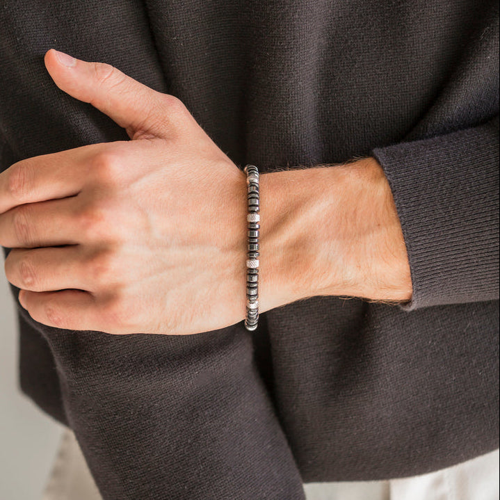 Bracciale Navàl 2.0 in ematite