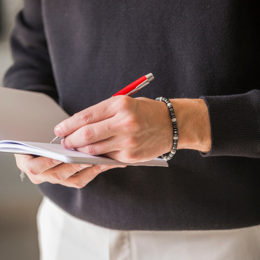 Bracciale Navàl 2.0 in ematite
