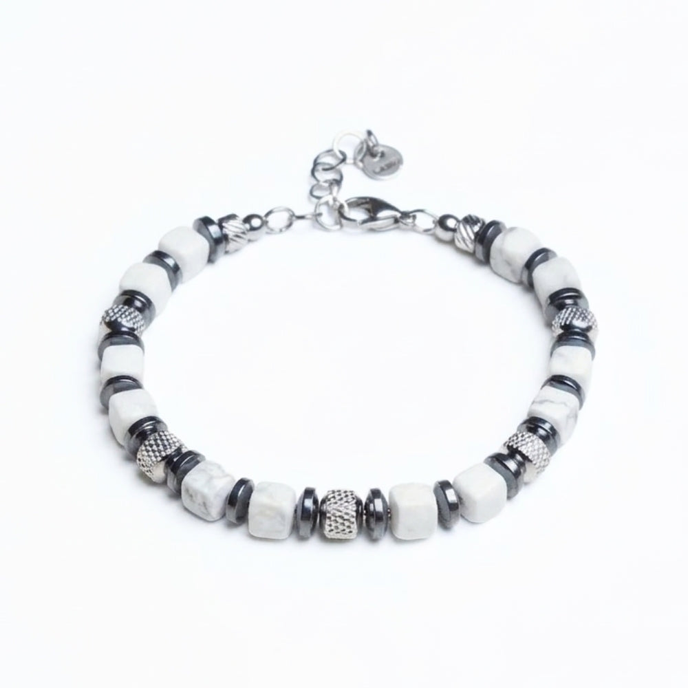 Bracciale Hermé in aulite bianca