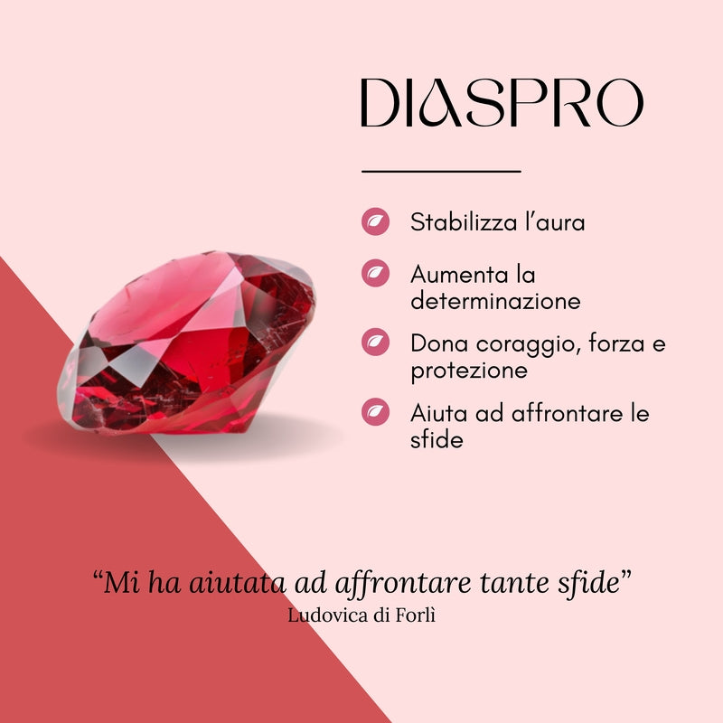 Bracciale Tramonto in Diaspro Zebrato rosa