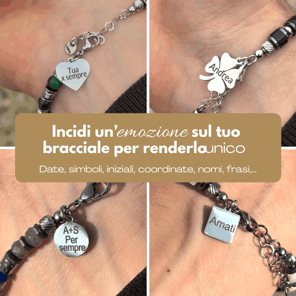 Bracciale Navàl in ematite | 6mm