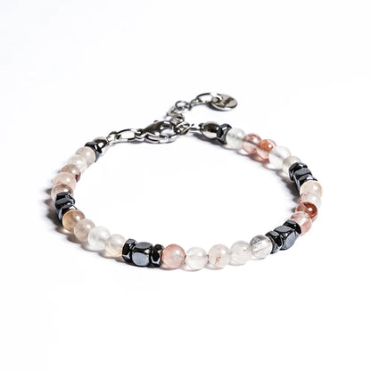 Bracciale Armonia in Quarzo rosa