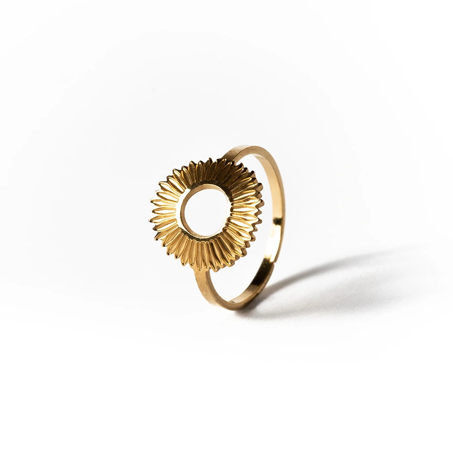 Anello Sole color Oro