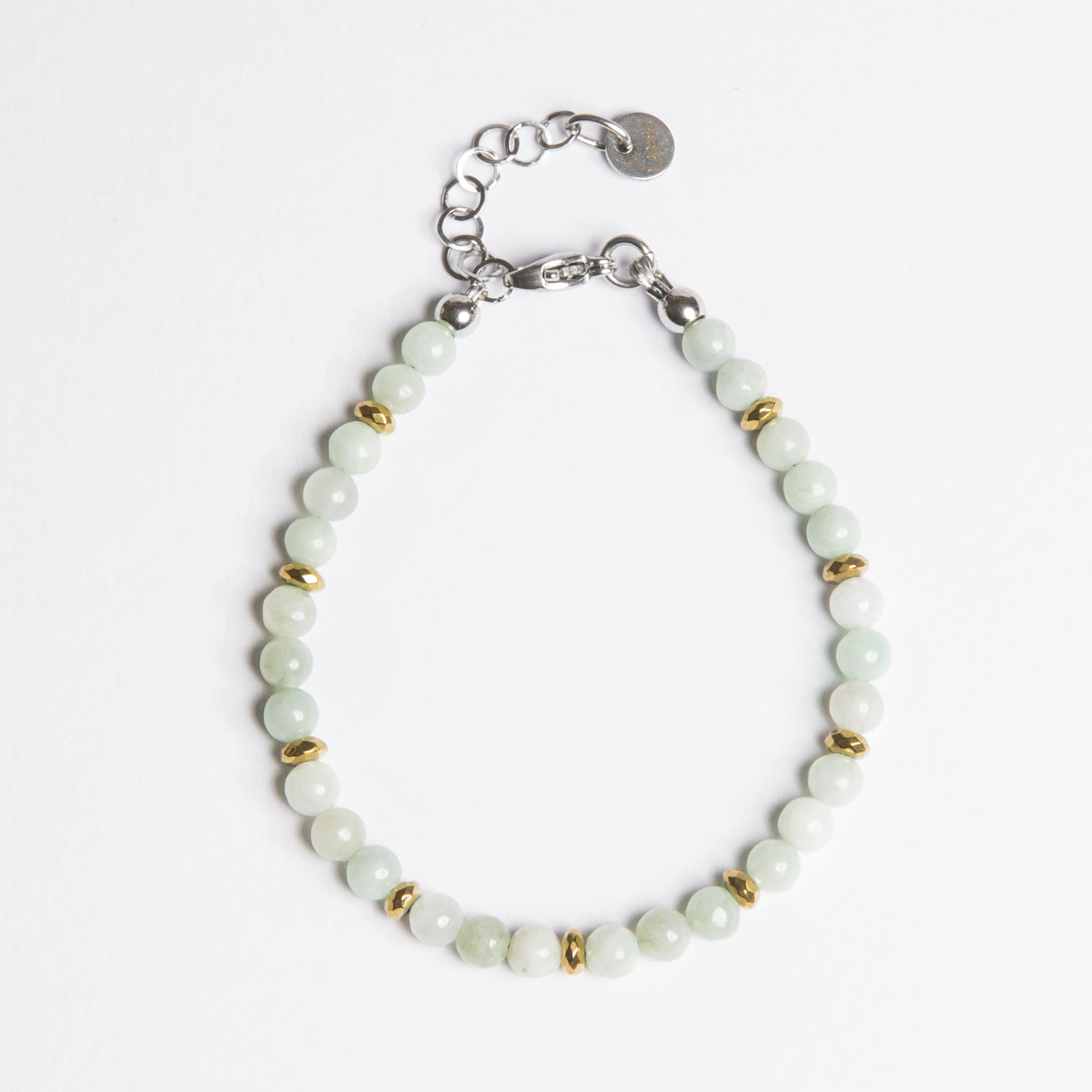 Bracciale Respiro d'Oceano in Giada | 4mm