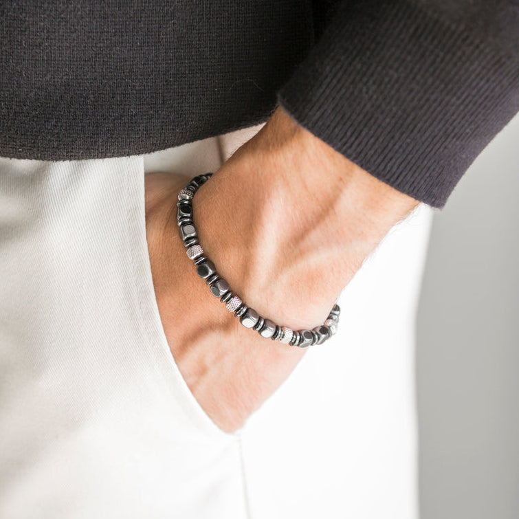 Bracciale Navàl in ematite | 6mm