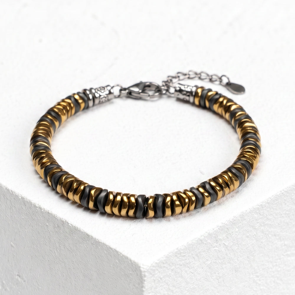 Bracciale Zeus in ematite | 6mm