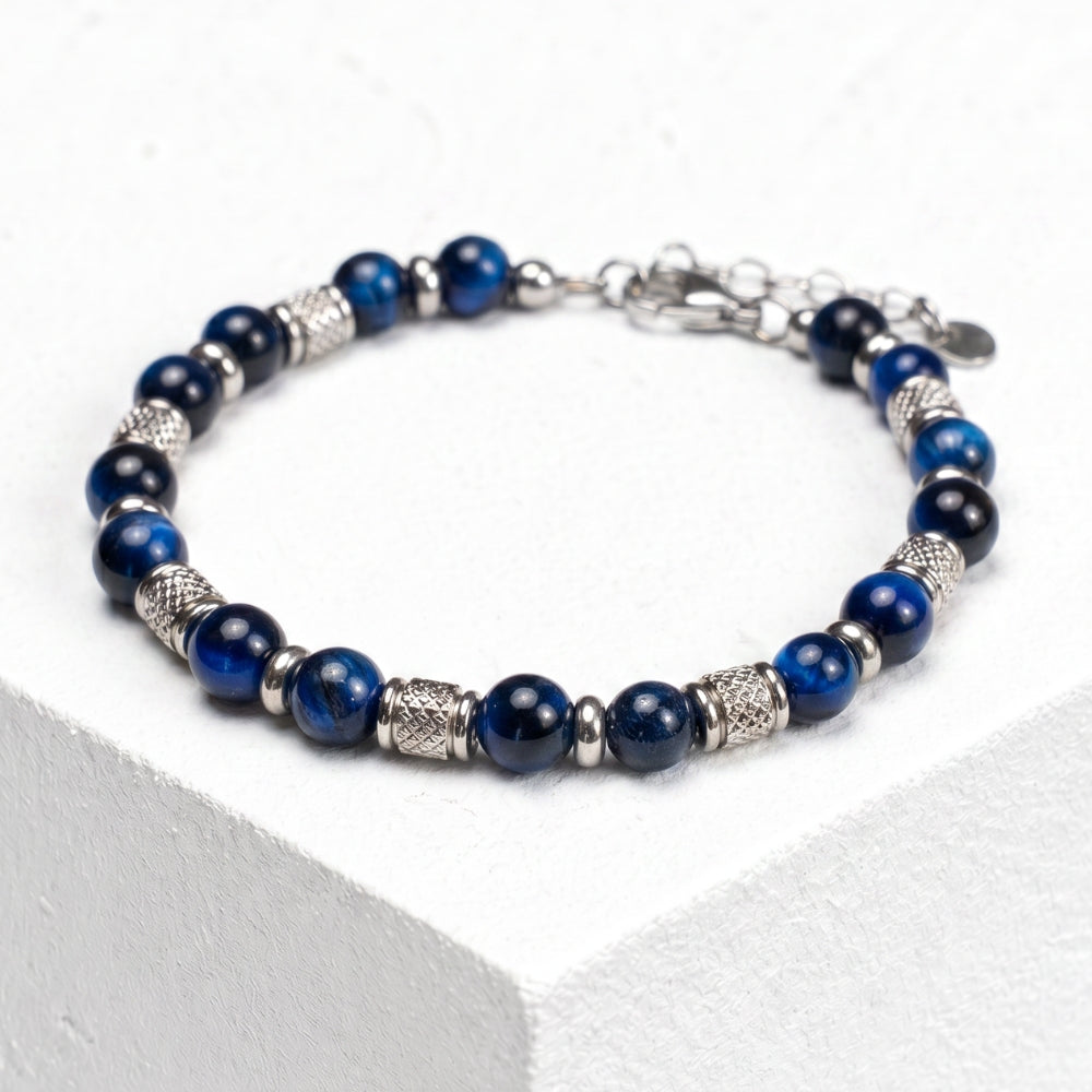 Bracciale Eleganza in occhio di tigre | 6mm