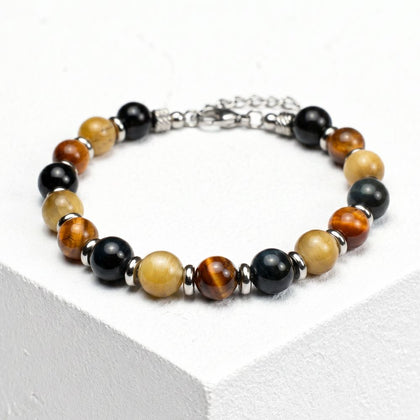 Terraviva-Armband aus Tigerauge | 8mm
