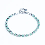 Bracciale Venere in ematite e avventurina | 4mm