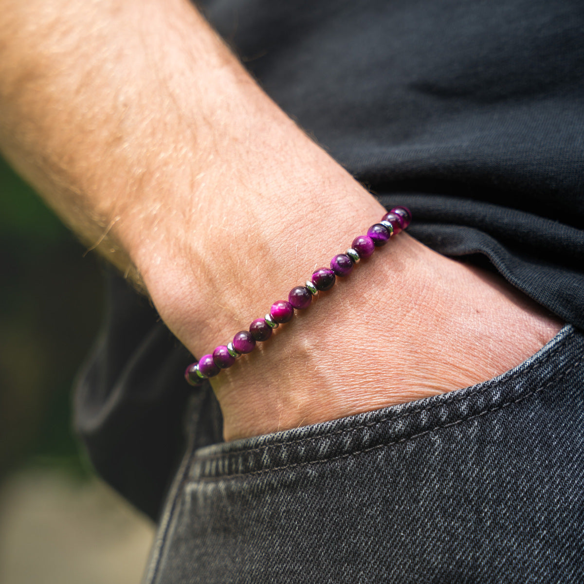 Bracciale Viola | 6mm
