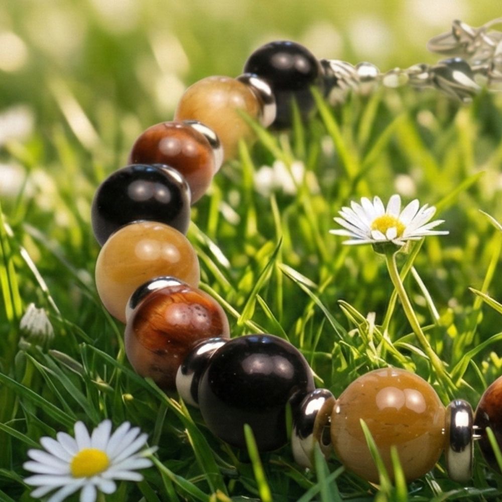 Bracciale Terraviva in occhio di tigre | 8mm