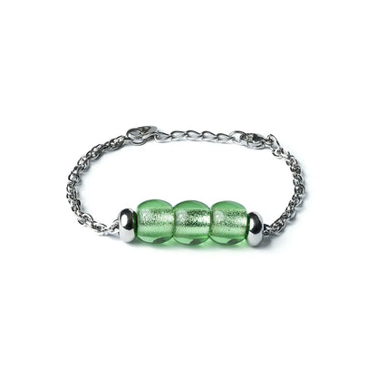 Notte a Rialto-Armband aus Muranoglas
