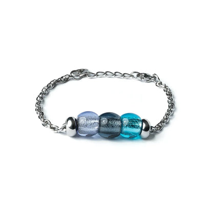 Notte a Rialto-Armband aus Muranoglas