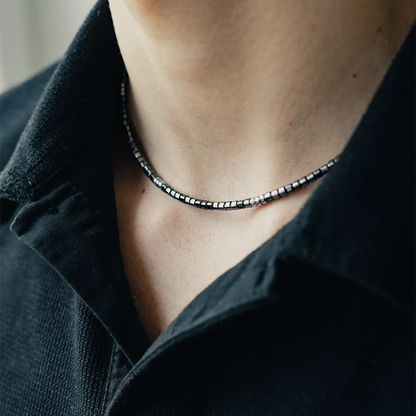 Collana Palazzo in ematite