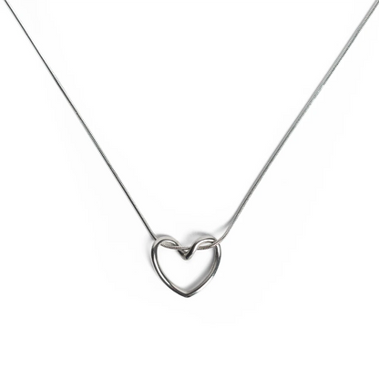 Collana Intreccio in acciaio