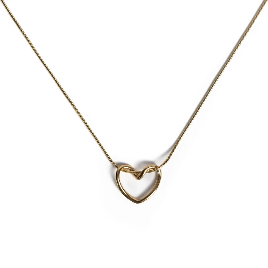 Irene Set | Intreccio Necklace + Heart Earrings + Intreccio Ring
