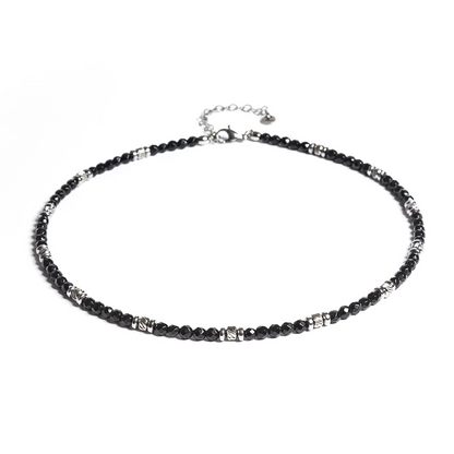 Destino necklace + bracelet set in black onyx