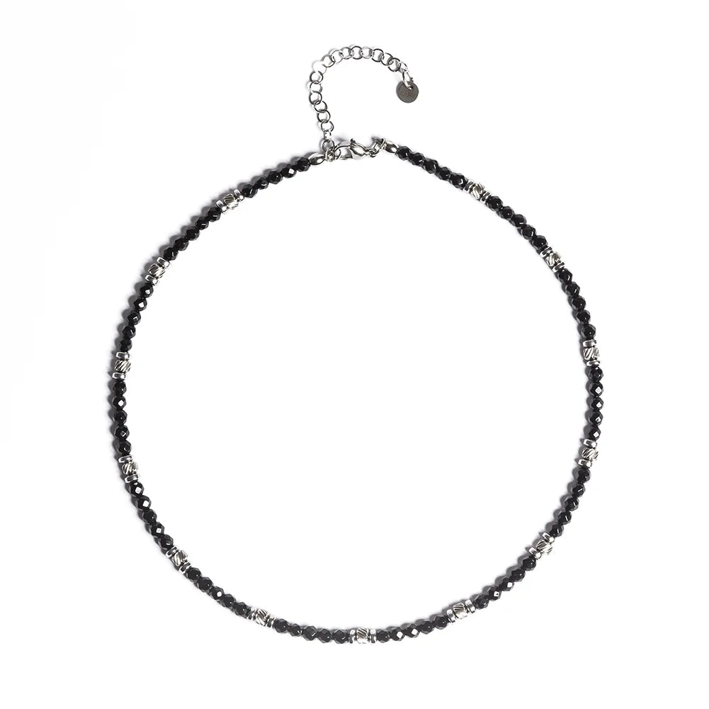 Destino necklace + bracelet set in black onyx