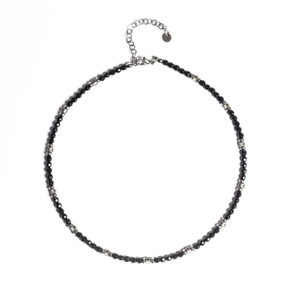 Destino necklace + bracelet set in black onyx
