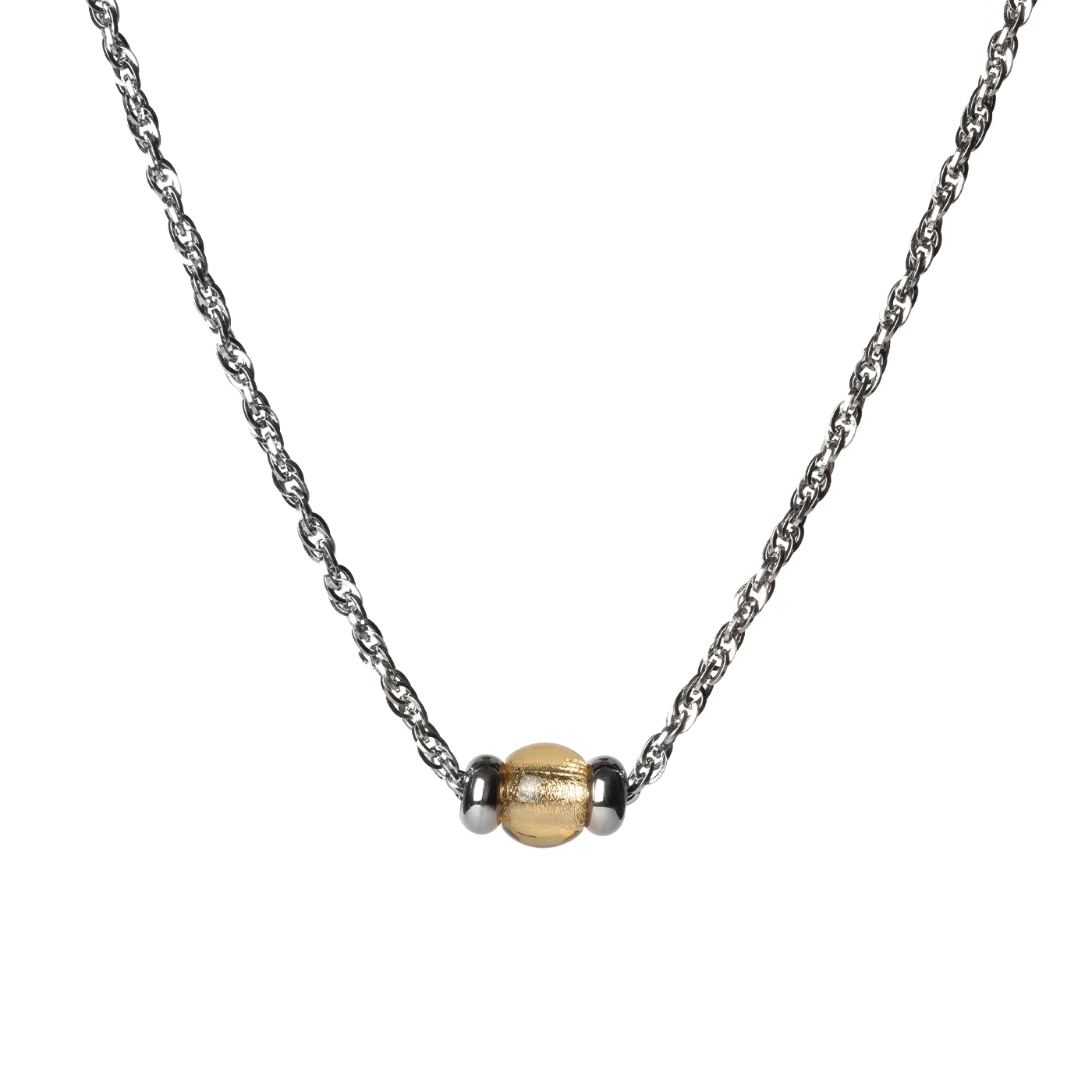 Collana Notte a Rialto in vetro di Murano