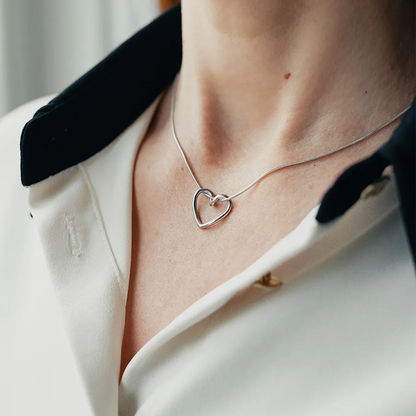 Collana Intreccio in acciaio