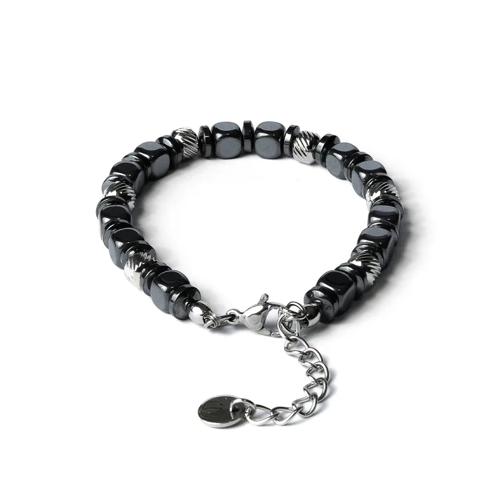 Navàl bracelet in hematite