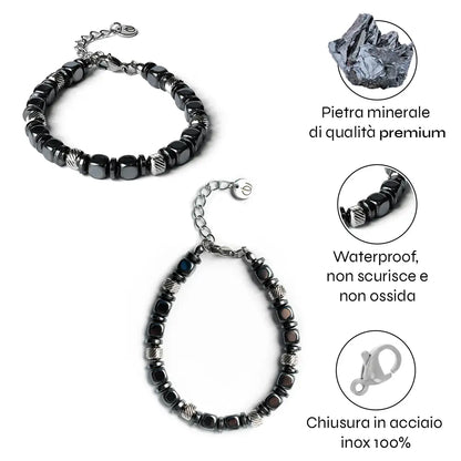 Marinearmband aus Hämatit